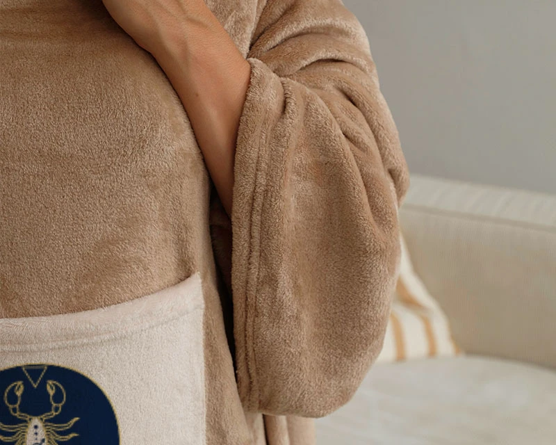 Couverture à Manches Personnalisable - Signes Du Zodiaque 3 Couverture à Manches Personnalisable - Signes Du Zodiaque – Image 3