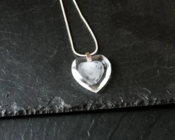 Pendentif Cristal Swarovski® Coeur Photo