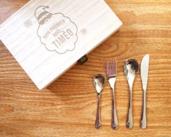 Kit Couverts Pour Enfant Personnalisable - Premier Noël