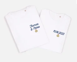 T-shirt Brodé Mariage Pour Homme