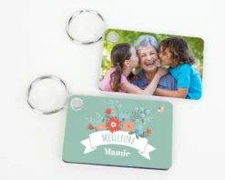 Porte-clé Photo - Meilleure Mamie