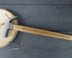 Marteau Gravé Personnalisé - Message -Cadeaux Boutique 0e858fb9e51cbd6e3b9c97d67be9be161049d05f8e4c137fa9088820f1754105