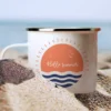 Tasse En émail Personnalisée - Summer Vibes