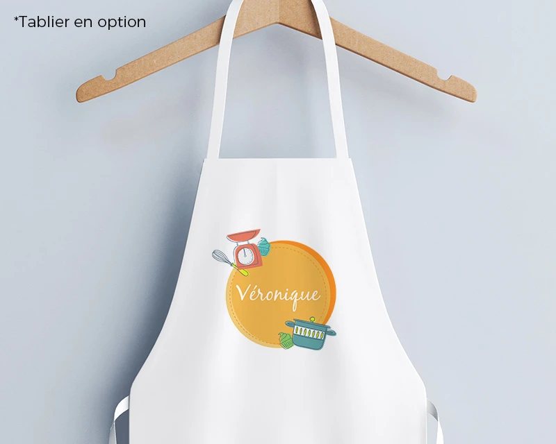 Kit Cuisine- Gant, Maniques Et Tablier Personnalisables - Bon Petit Plat 2 Kit Cuisine- Gant, Maniques Et Tablier Personnalisables - Bon Petit Plat – Image 2
