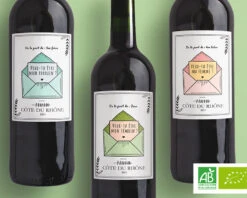 Côte Du Rhône BIO Personnalisable - Veux Tu être (...)