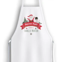 Tablier De Cuisine Personnalisé - Joyeux Noël