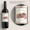 Coffret Du Sommelier Et Sa Bouteille De Vin De Bordeaux Personnalisable