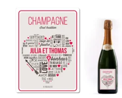 Champagne Personnalisable - Mots D'Amour -Cadeaux Boutique 23d924064f71751cf0438971e32028e5b4206fb8ab69c4cf951f51e708c427331