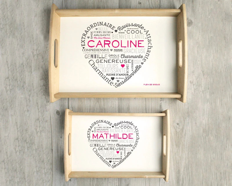 Plateau Petits Mots Pour Maman 3 Plateau Petits Mots Pour Maman – Image 3