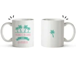 Mug Personnalisé - Été Palmier
