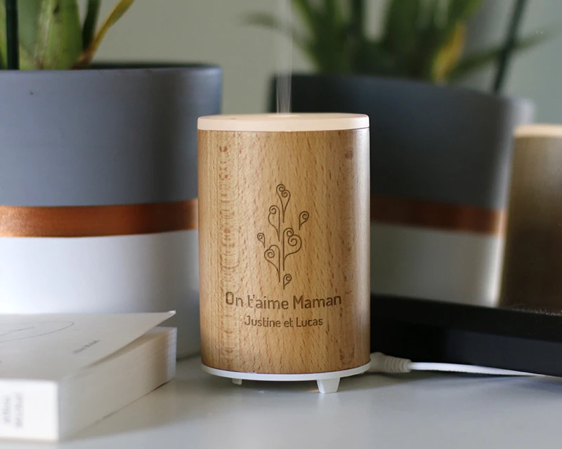 Diffuseur D'huile Essentielle Personnalisable - Nuages 2 Diffuseur D'huile Essentielle Personnalisable - Nuages – Image 2