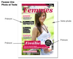 Fausse Une De Magazine - Mode Femme