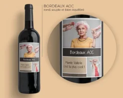 Bouteilles De Vin De Bordeaux Élégance 2 Photos -Cadeaux Boutique 33572b1a1838efb1667fcc911b72c7924b5db551d8b9dce891ab088062a05080