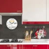 Horloge Petits Mots Pour La Cuisine