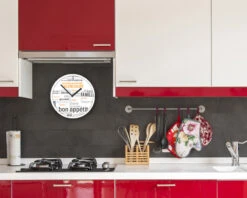 Horloge Petits Mots Pour La Cuisine