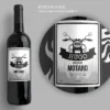 Bouteilles De Vin De Bordeaux Personnalisables - Motard