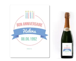 Champagne Anniversaire - Collection Bougies D'anniversaire -Cadeaux Boutique 387004e912a5206e32a1c3b4be86ce11d9107501bea4a44a53efef7a164a27271