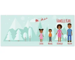 Mug Personnalisé - Family Circus Noël