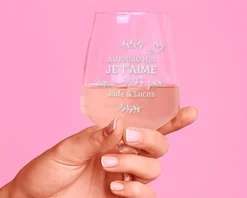 Verre à Vin Personnalisé - Aujourd'hui, Je T'aime Depuis... Jours -Cadeaux Boutique 3a5ec2a597c367e153afcd03a8773cdbd5b339014a82f30516aa1e9d041235234
