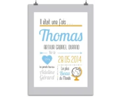 Affiche Naissance Garçon -Cadeaux Boutique 3d4c5a8f93eb998279072cc4c0cf247b02327840c1b569af761933f4800b20974