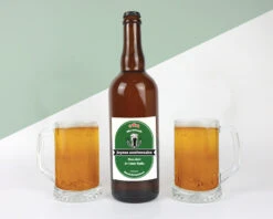 Bouteille De Bière BIO Personnalisable - Classique