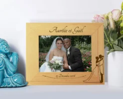 Cadre Gravé Mariage -Cadeaux Boutique 42a9820383f777e39860d90ef496fb84beb170b00ddcb1ab11e3ef496bfd21618