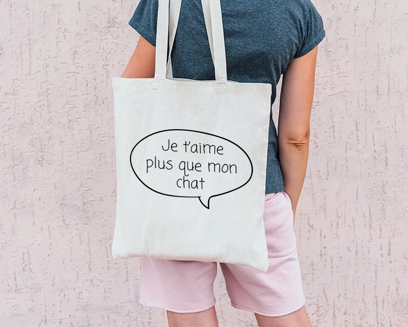 Tote Bag Personnalisable - Bulle Dialogue 2 Tote Bag Personnalisable - Bulle Dialogue – Image 2