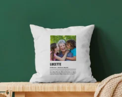 Coussin Définition Avec Photo - Mamie 9 Coussin Définition Avec Photo - Mamie -Cadeaux Boutique 4dc73d380de9fb96c0853a5dc2a59016f078749bb91d0cf5bbc684ecd04737550