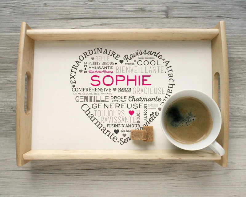 Plateau Petits Mots Pour Maman 2 Plateau Petits Mots Pour Maman – Image 2