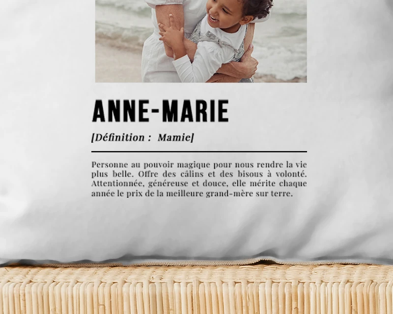 Coussin Définition Avec Photo - Mamie 1 Coussin Définition Avec Photo - Mamie