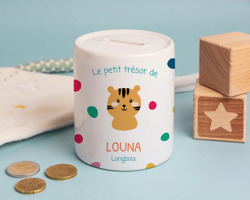 Tirelire Personnalisable - Collection Animaux 2 Tirelire Personnalisable - Collection Animaux – Image 2