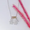 Collier Personnalisé Avec Pendentifs Enfants - Argent