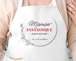 Tablier Personnalisé - Maman Depuis