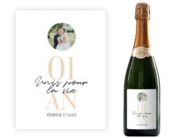 Bouteille De Champagne Personnalisée - Anniversaire De Mariage -Cadeaux Boutique 58f8476da1396dfde301e57faaaf90e2701df47e6890ffbb38873cf8e4ce40965