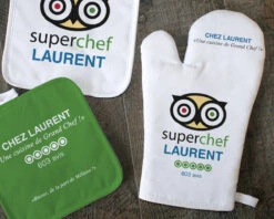 Gant Et Maniques Personnalisables - Cuisine D'Excellence