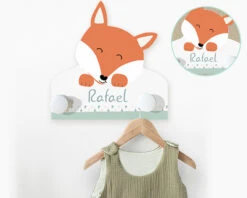 Portemanteau Enfant - Renard, Panda Ou Koala