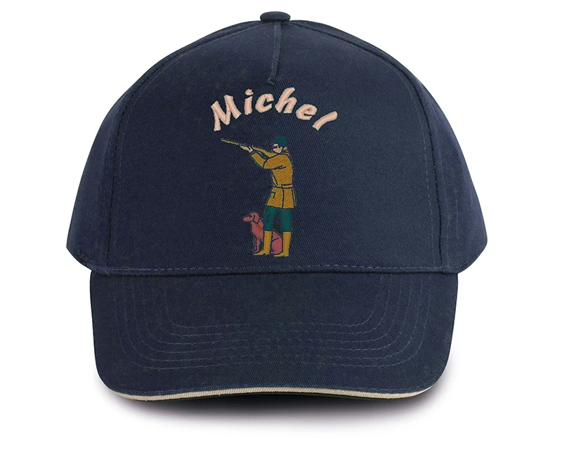 Casquette Personnalisable - Verte, Bleue Ou Noire - Chasse 3 Casquette Personnalisable - Verte, Bleue Ou Noire - Chasse – Image 3