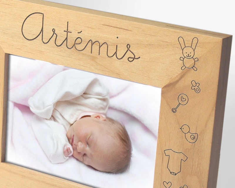 Cadre Gravé Naissance 4 Cadre Gravé Naissance – Image 4