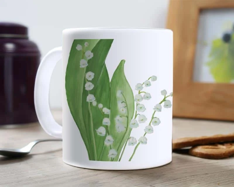 Mug Personnalisé - Beau Muguet 2 Mug Personnalisé - Beau Muguet – Image 2