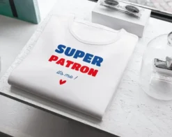 T-shirt Homme Personnalisé - Super Patron