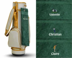 Serviette De Golf Brodée