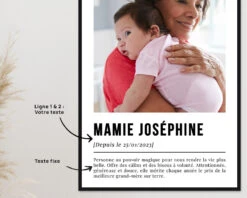 Affiche Définition Avec Photo - Mamie 8 Affiche Définition Avec Photo - Mamie -Cadeaux Boutique 72ffa81856292fde96c17dbbb2882d8ac0699efb1c63f4393d016543ff6937521