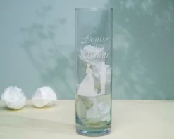 Vase Personnalisable - Mariage -Cadeaux Boutique 741b5b6d10780afc136acaa2a9deb636e561f5bfe4743e4dddb3bf6e196c4002