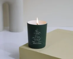 Bougie Personnalisable Parfumée - Sapin Famille