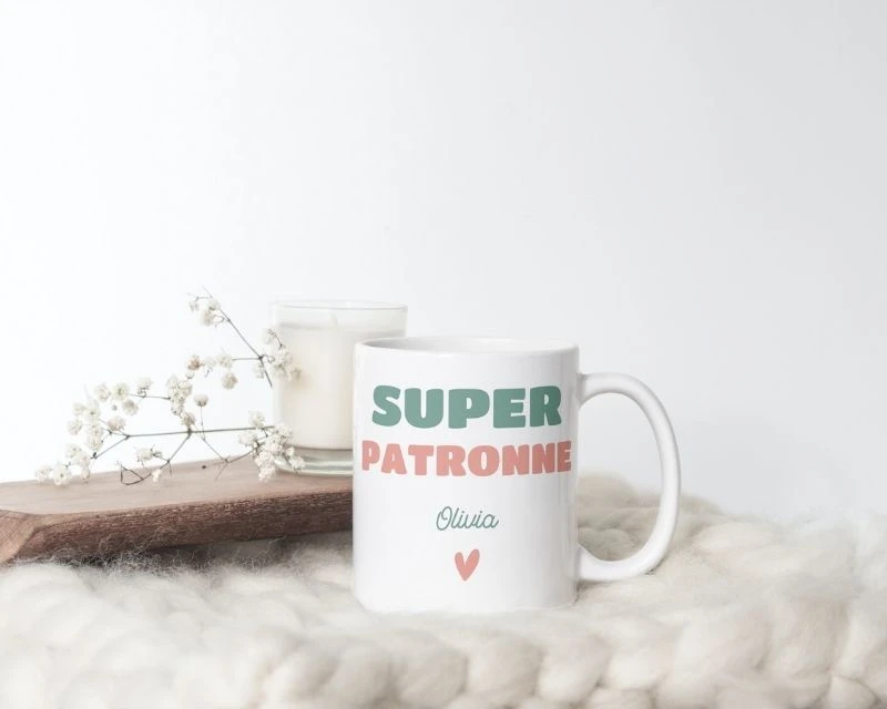 Mug Personnalisé - Super Patronne 2 Mug Personnalisé - Super Patronne – Image 2