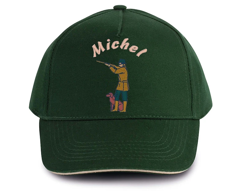 Casquette Personnalisable - Verte, Bleue Ou Noire - Chasse 1 Casquette Personnalisable - Verte, Bleue Ou Noire - Chasse