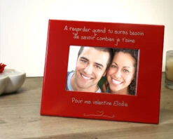Cadre Métal Rouge Gravé Déclaration -Cadeaux Boutique 7c7b5e9d7709dfab724349200e2fc074bdb7a881927681ae040dcff72e0a21626