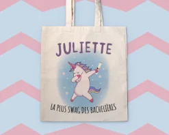 Tote Bag Personnalisable - Licorne Diplômée -100% Coton Naturel -Cadeaux Boutique 8233e42c5d20f95fe287032754d93417026dd43ccd4d45c91fa56d8f530028136