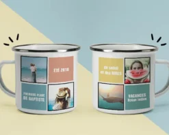 Tasse En émail Personnalisée - Pêle-mêle Photos Souvenirs -Cadeaux Boutique 888a3bfa194871b17c4e8e08ea7cd9707336d66e73e437e63e3f93d5e8952567
