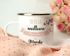 Tasse En émail Personnalisée - Tu Es La Meilleure Du Monde 5 Tasse En émail Personnalisée - Tu Es La Meilleure Du Monde -Cadeaux Boutique 89a62498dfaaeeec209fd4c5a65fcbcc3f4c7afd4438c722bb800cc584dc2650